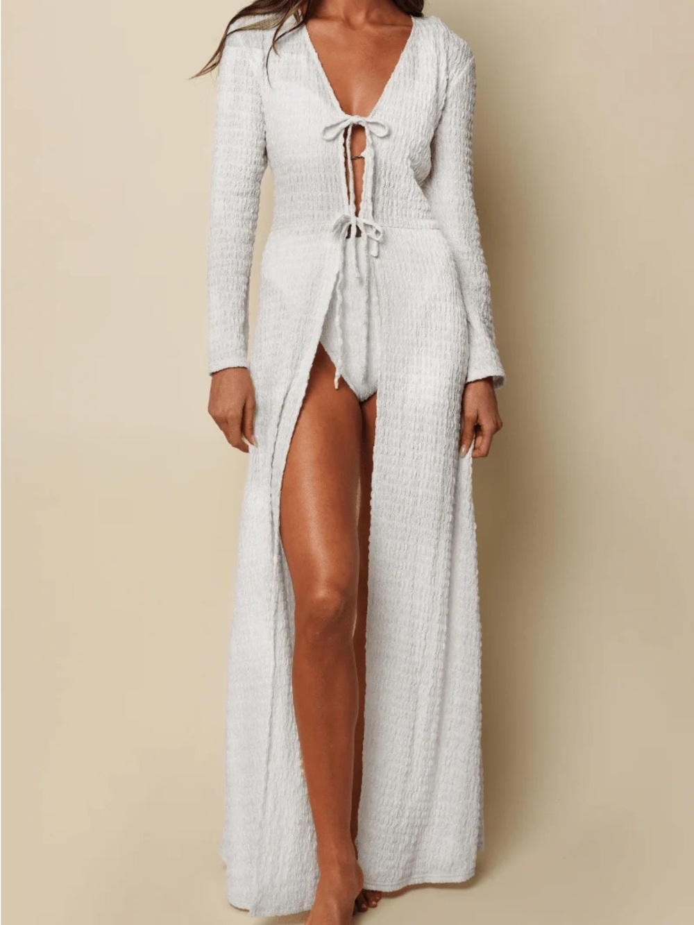 Montce Seychelles Olivia Kimono in White